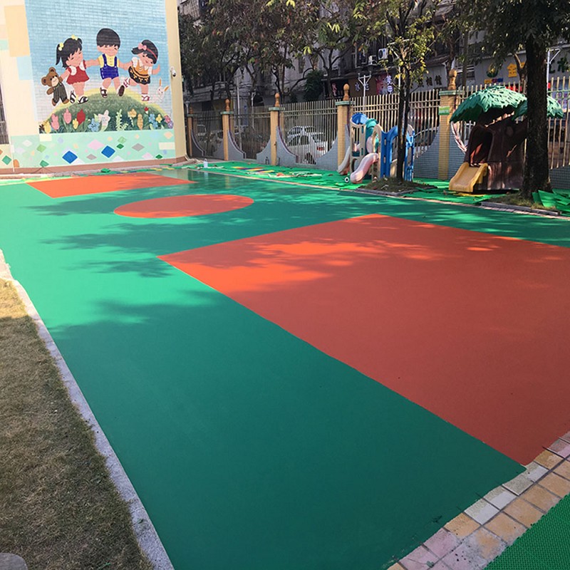 惠城幼兒園塑膠地板 幼兒園epdm顆?；@球場